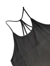 Blusa negra de tiras