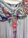Vestido largo playero